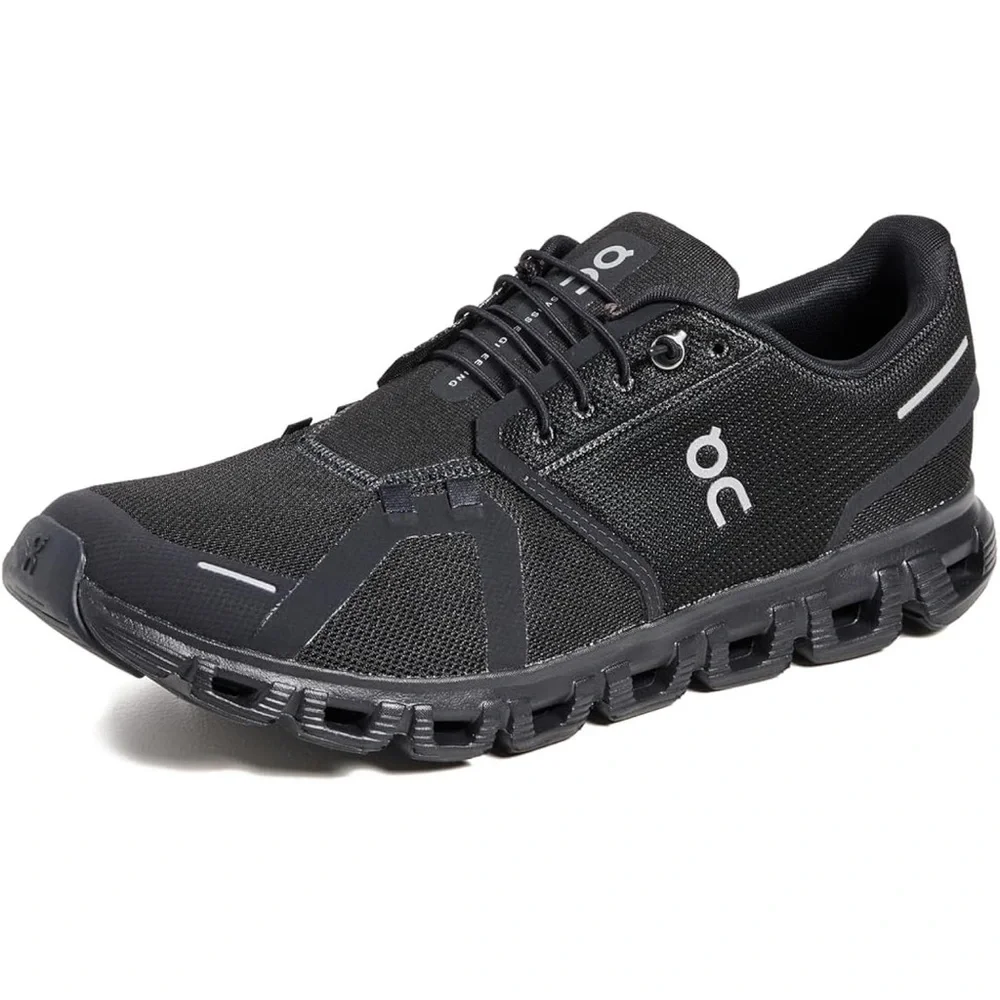 On Running Cloud 6 Sneakers Men’s Size 8.5 Black on Black New In Box - Picture 1 of 8